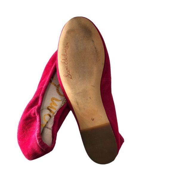 Sam Edelman Felicia Flat in Pink Suede Sz 6M. - Picture 12 of 13
